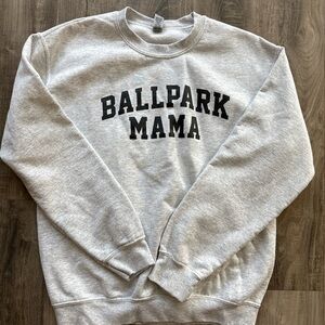 Ballpark Mama Crewneck Sweatshirt